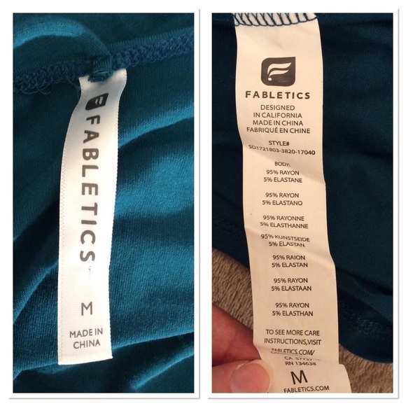 Fabletics Finley casual t-shirt dress in forest - Picture 5 of 8